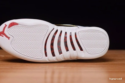 Hyperoad WHITE RED UNIVERSITY JORDAN 12 AIR FIBA 0719